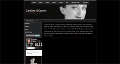 Desktop Screenshot of carolineoconnor.com